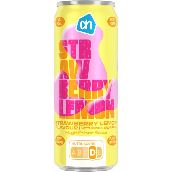 Soda strawberry lemon flavour