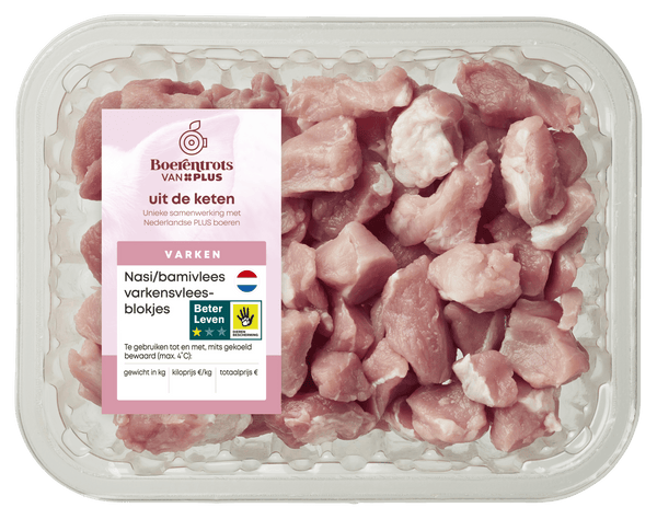 Boerentrots Nasi-bamivlees