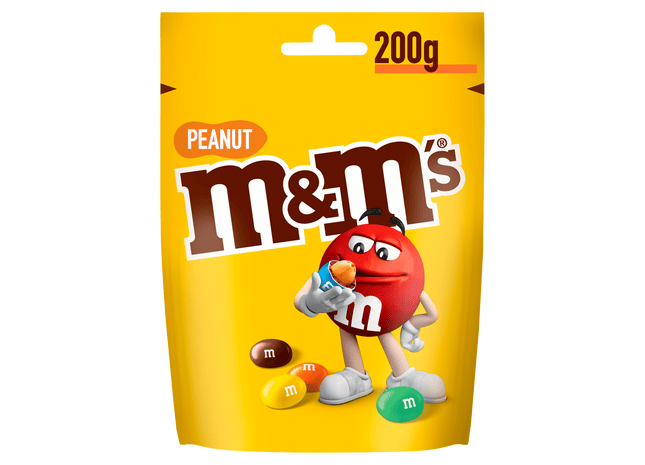 M&M'S Pinda chocolade snoepjes zak