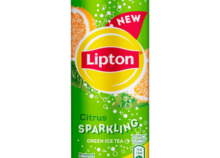 Lipton Ice tea sparkling green citrus zero