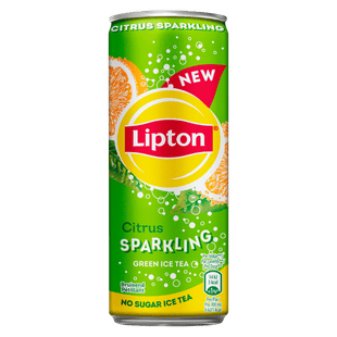 Lipton Ice tea sparkling green citrus zero