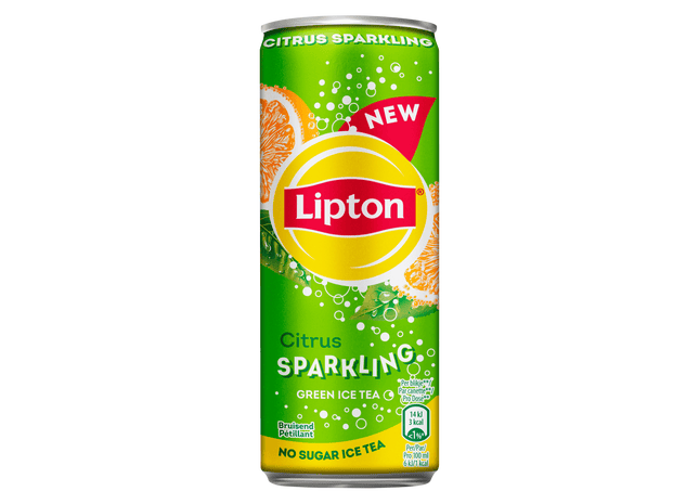 Lipton Ice tea sparkling green citrus zero