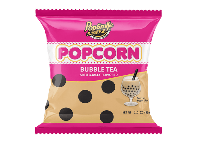 Popsmile Bubble Tea Popcorn