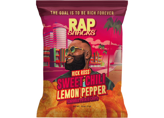 Rap Snacks Rick Ross Sweet Chilli Chips