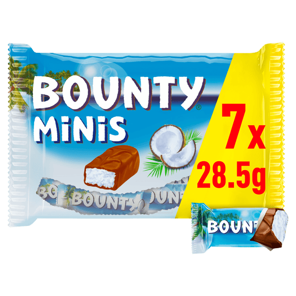 Bounty Milchschokolade Kokos Mini's