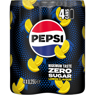 Pepsi Cola zero lemon