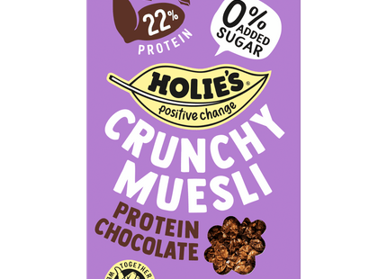 Holie's Crunchy muesli protein chocolate