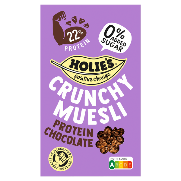 Holie's Crunchy muesli protein chocolate
