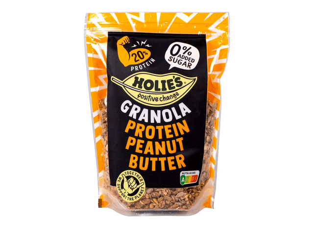 Holie's Granola protein peanut butter