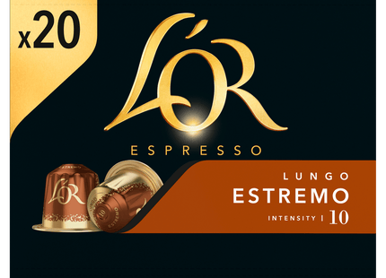 L'Or Lungo estremo value pack coffee cups