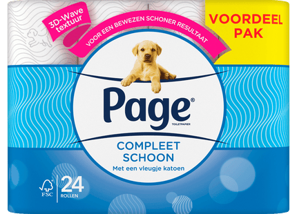 Page Complete clean pack 24 roll