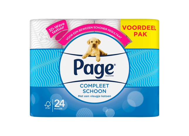 Page Compleet schoon pak 24 rol
