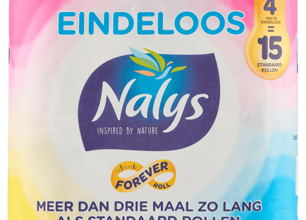 NALYS Toiletpapier Eindeloos 4=15