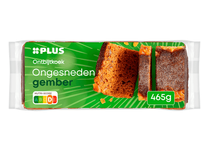 Ontbijtkoek Gember ongesneden