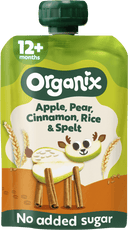Organix Quetschobst 12+ Zimt & Reis