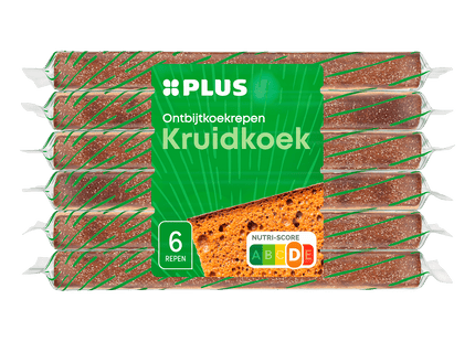 Ontbijtkoekrepen Kruidkoek 6 pack