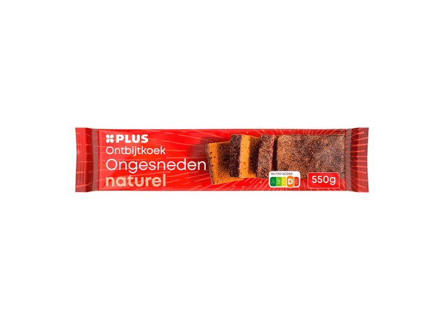 Ontbijtkoek Naturel ongesneden