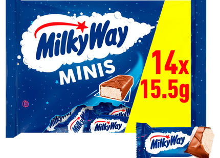 Milky Way Milk Chocolate Minis Bars