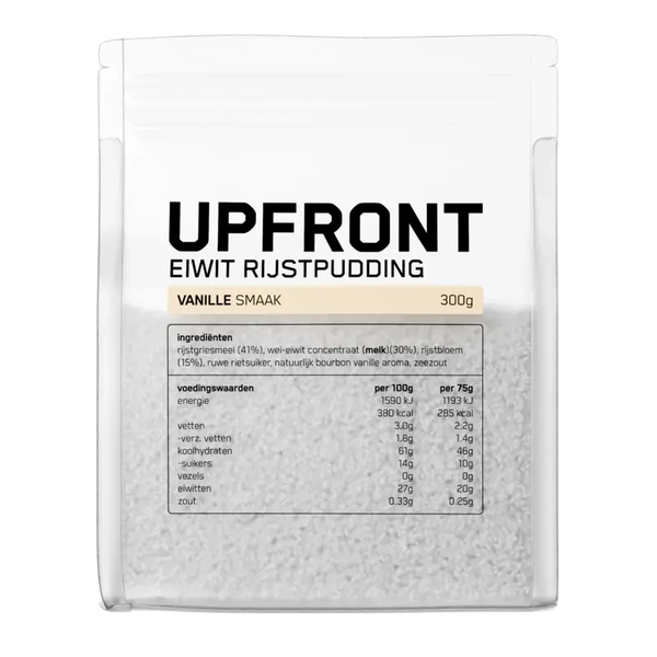 Upfront Eiwit rijstpudding vanille smaak