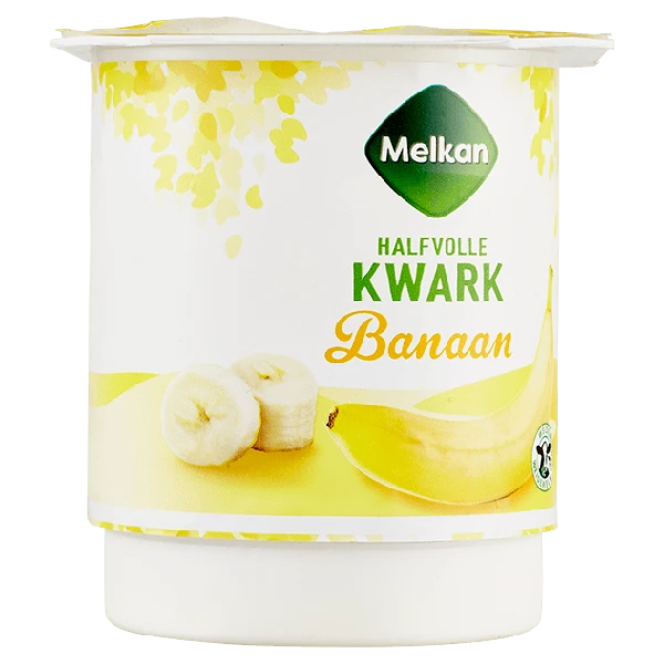 Melkan Halbfetter Bananenquark