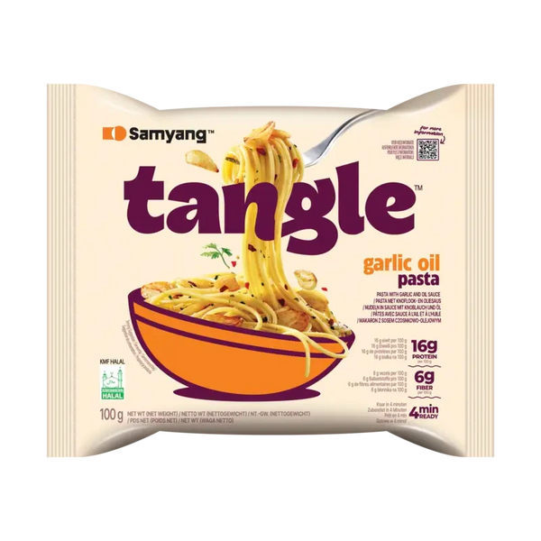 Samyang Tangle garlic oil pasta