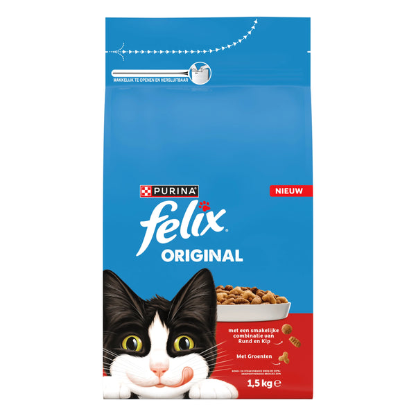 Felix Original Beef and Chicken Kibble
