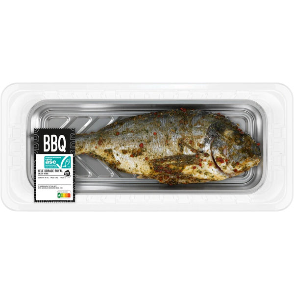 Hele dorade royal salsa verde