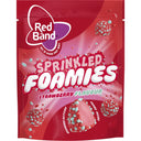 Red Band Sprinkled foamies strawberry