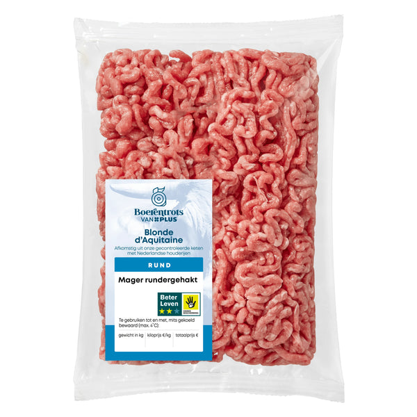 Boerentrots Mageres Rinderhackfleisch Blonde D'Aquitaine
