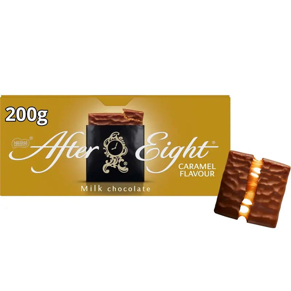 After Eight Milk chocolate caramel flavour