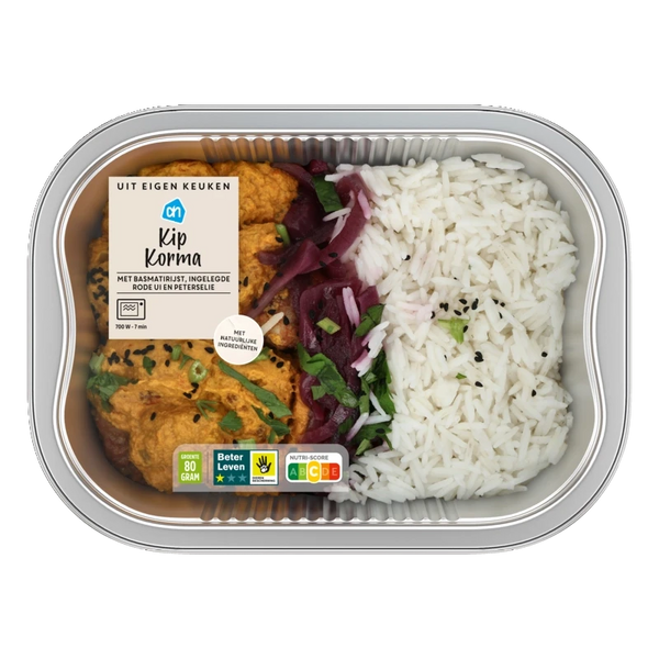 Uit eigen keuken kip korma