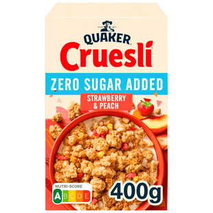 Quaker Cruesli Zero Sugar Added Strawberry