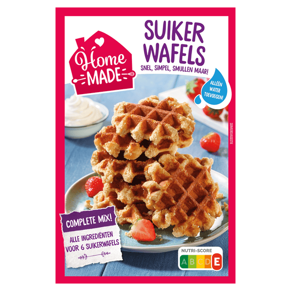 Homemade Sugar Waffle Mix