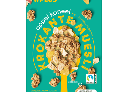 Krokante muesli appel kaneel