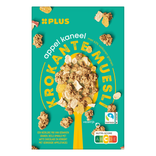 Krokante muesli appel kaneel