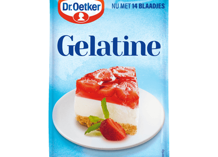 Dr. Oetker Bladgelatine 14 blaadjes