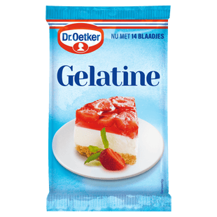 Dr. Oetker Bladgelatine 14 blaadjes