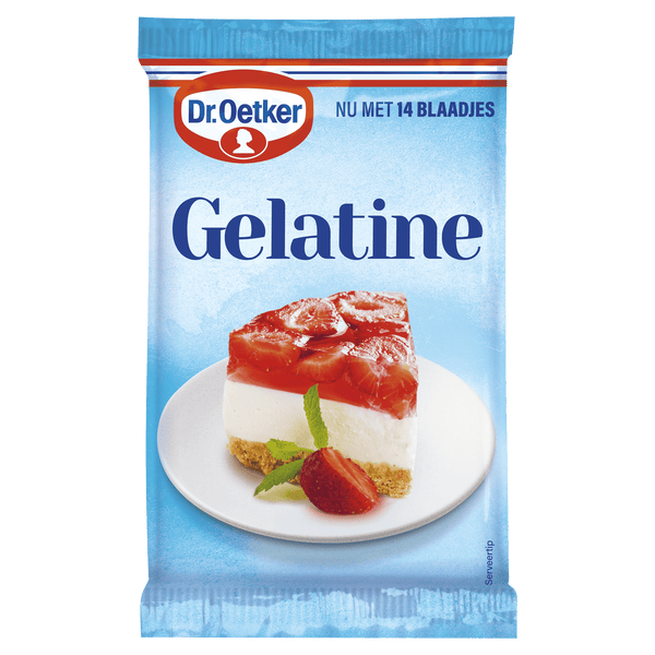 Dr. Oetker Bladgelatine 14 blaadjes