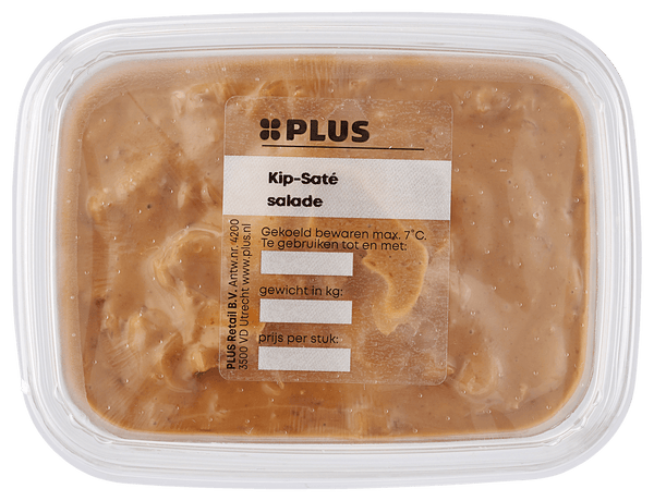 Hähnchen-Saté-Salat