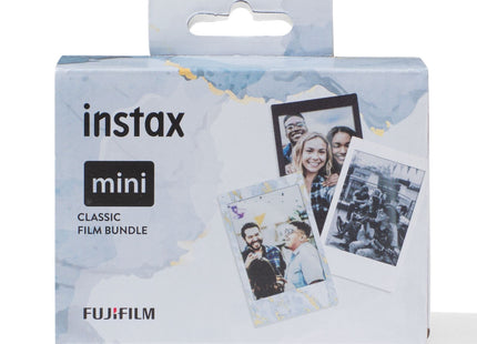 Fujifilm instax mini photo paper classic bundle (3x10/pk)