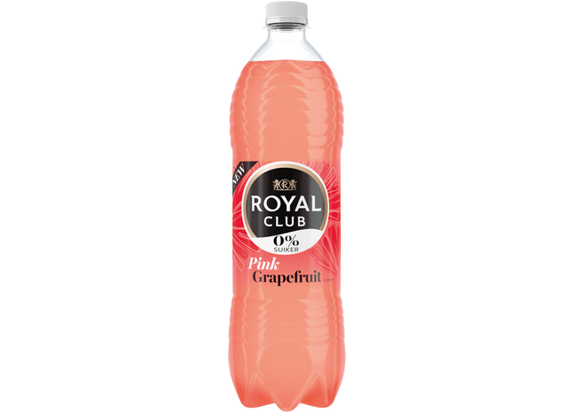 Royal Club Pink grapefruit 0% suiker