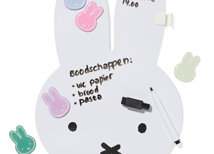 Miffy whiteboard with magnets 30x20