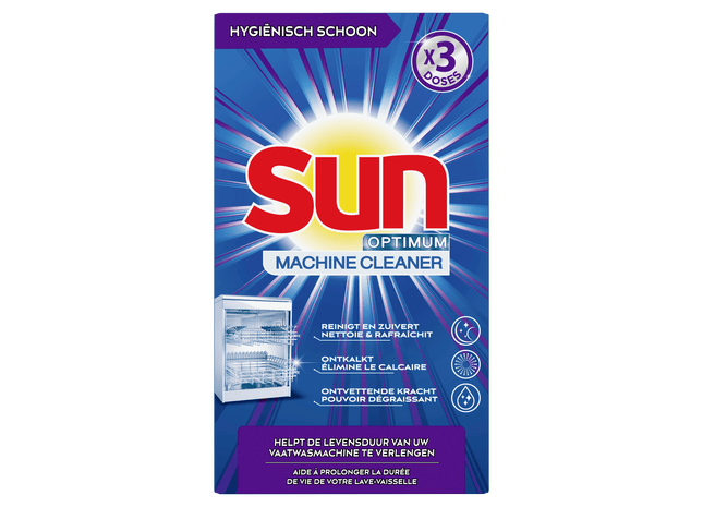Sun Machinereiniger out-wash