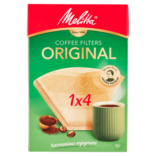 Melitta Coffee Filters Original 1x4 Brown