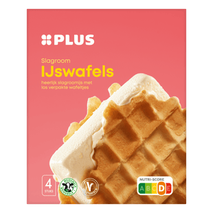 Slagroom ijswafels