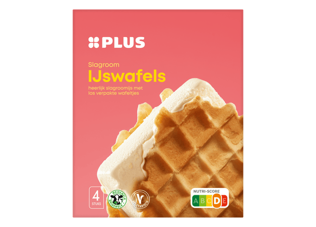 Slagroom ijswafels