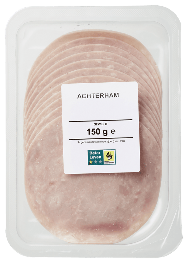 Neutraal Achterham BLK