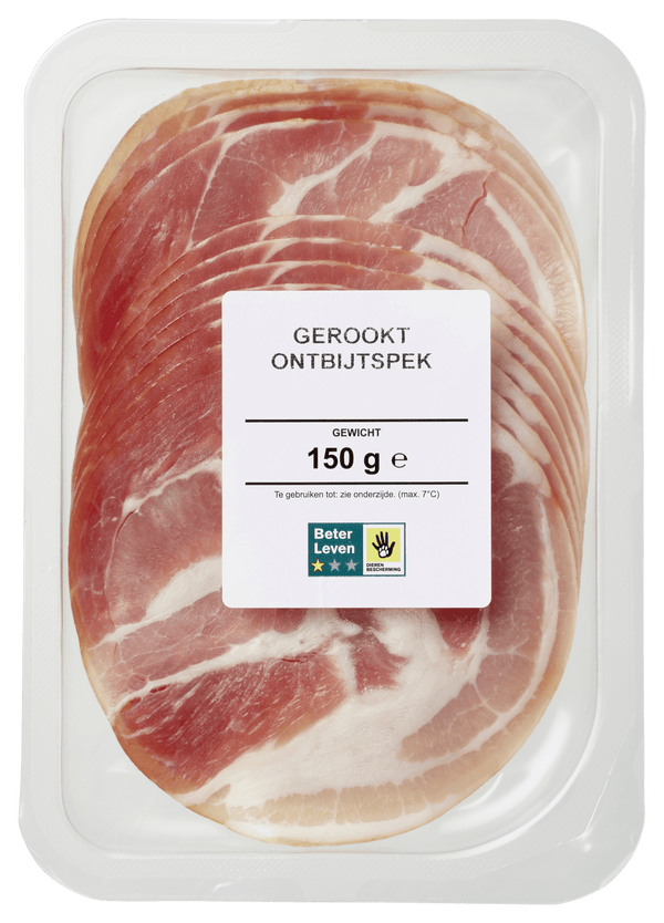 Neutral geräucherter Frühstücksspeck BLK