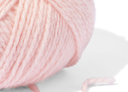 acrylic wool yarn soft pink 100gram 165meter