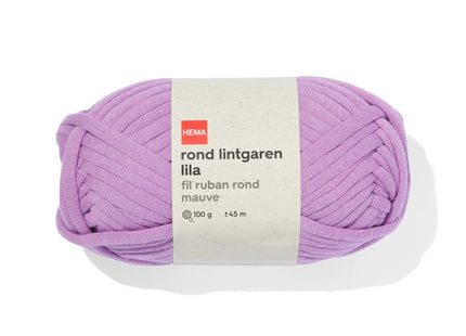 rond lintgaren lila 100gram 45meter